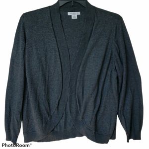 LIZ CLAIBORNE | Women's Gray Shrug | Size …